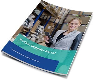 Mock Up Perfion Supplier Portal Fact Sheet EN 300P
